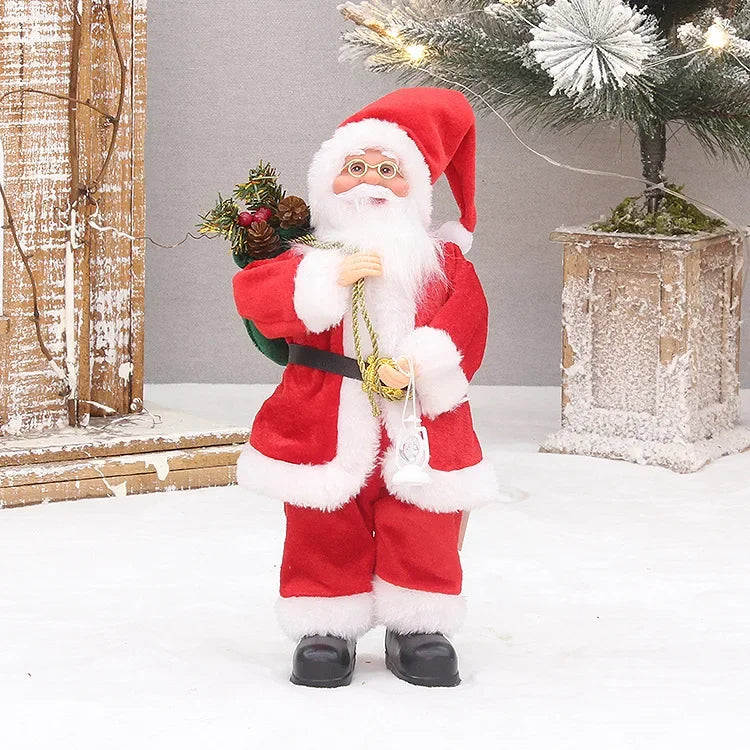 2024 30cm Xmas Decor for Home Santa