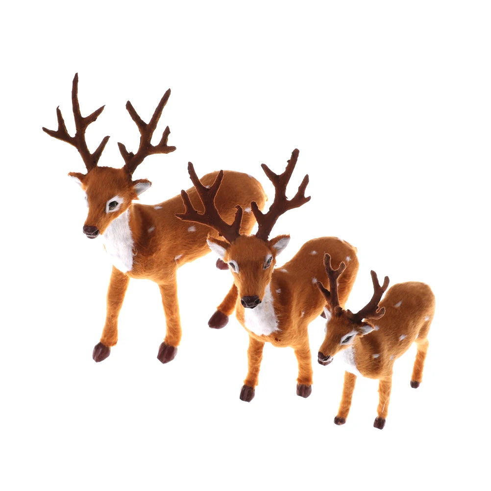 New Christmas Simulation Plush Reindeer