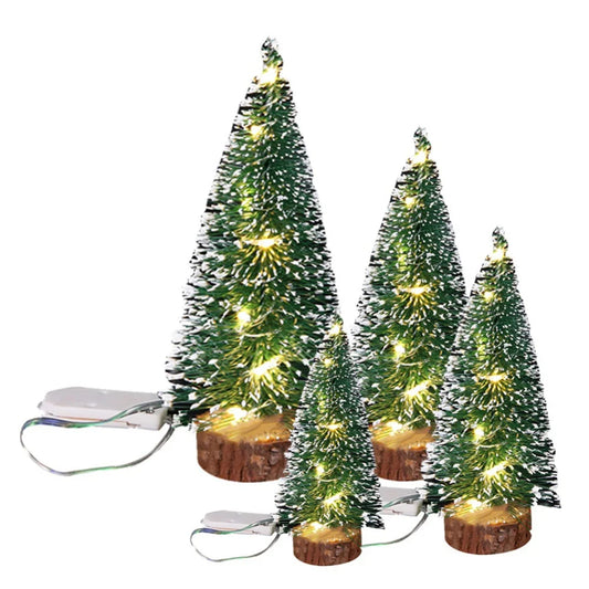 Christmas Green Cedar LED Lights Pine