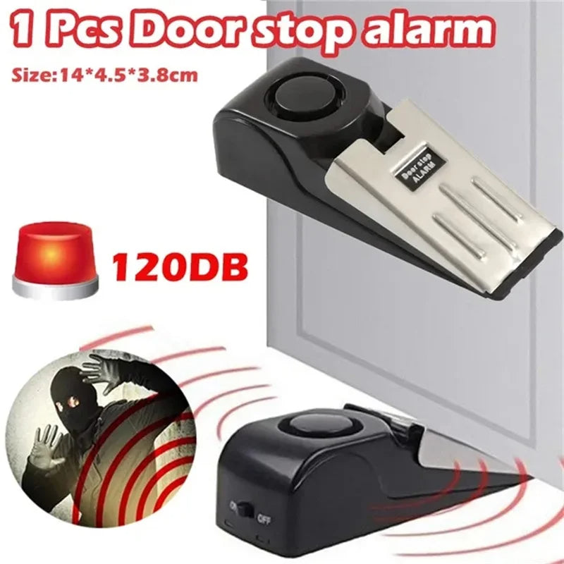 THE 120 dB Wireless Door Stop Alarm