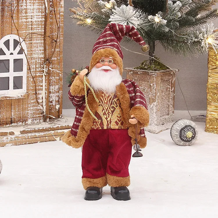 2024 30cm Xmas Decor for Home Santa