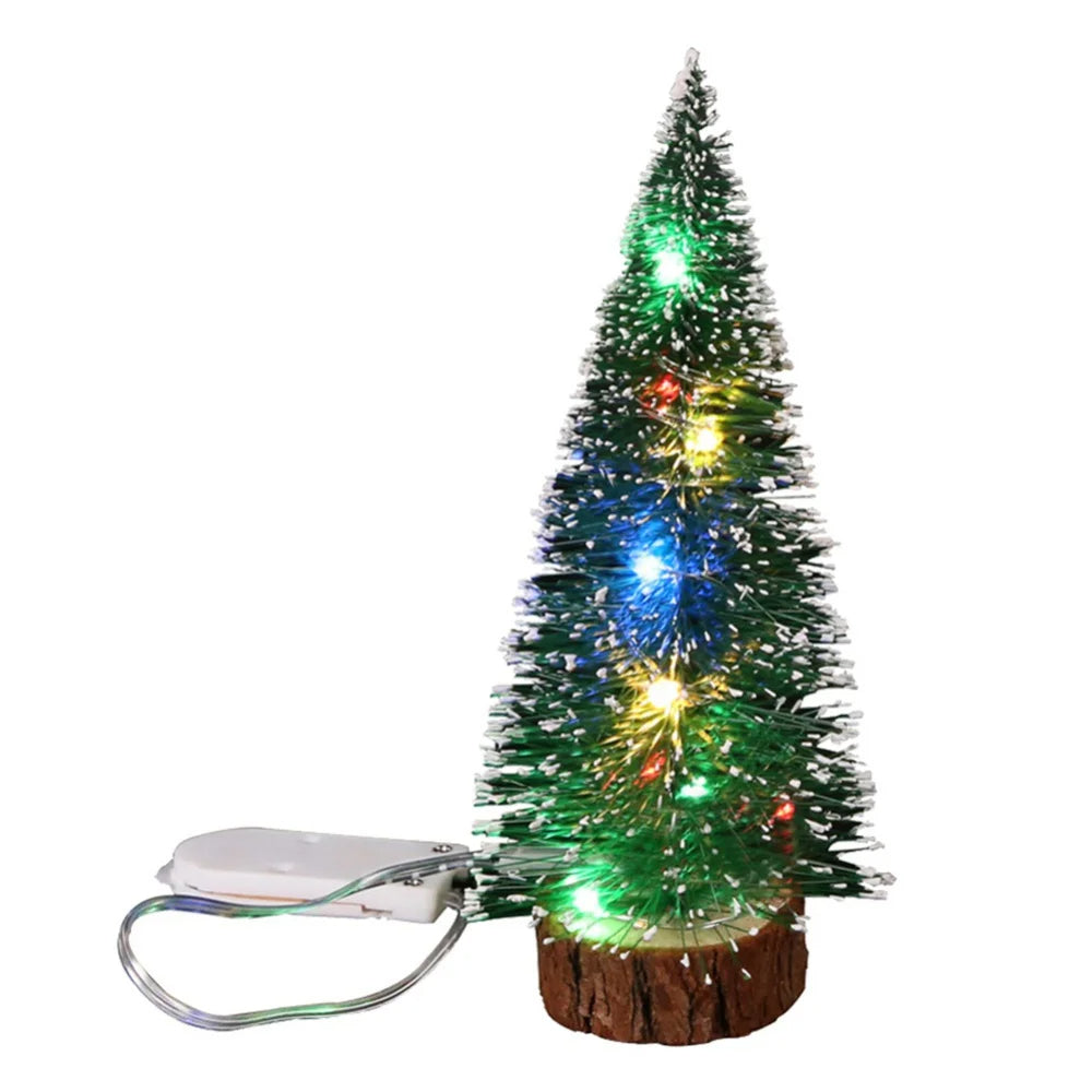 Christmas Green Cedar LED Lights Pine