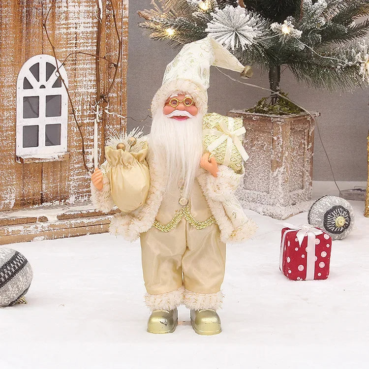 2024 30cm Xmas Decor for Home Santa