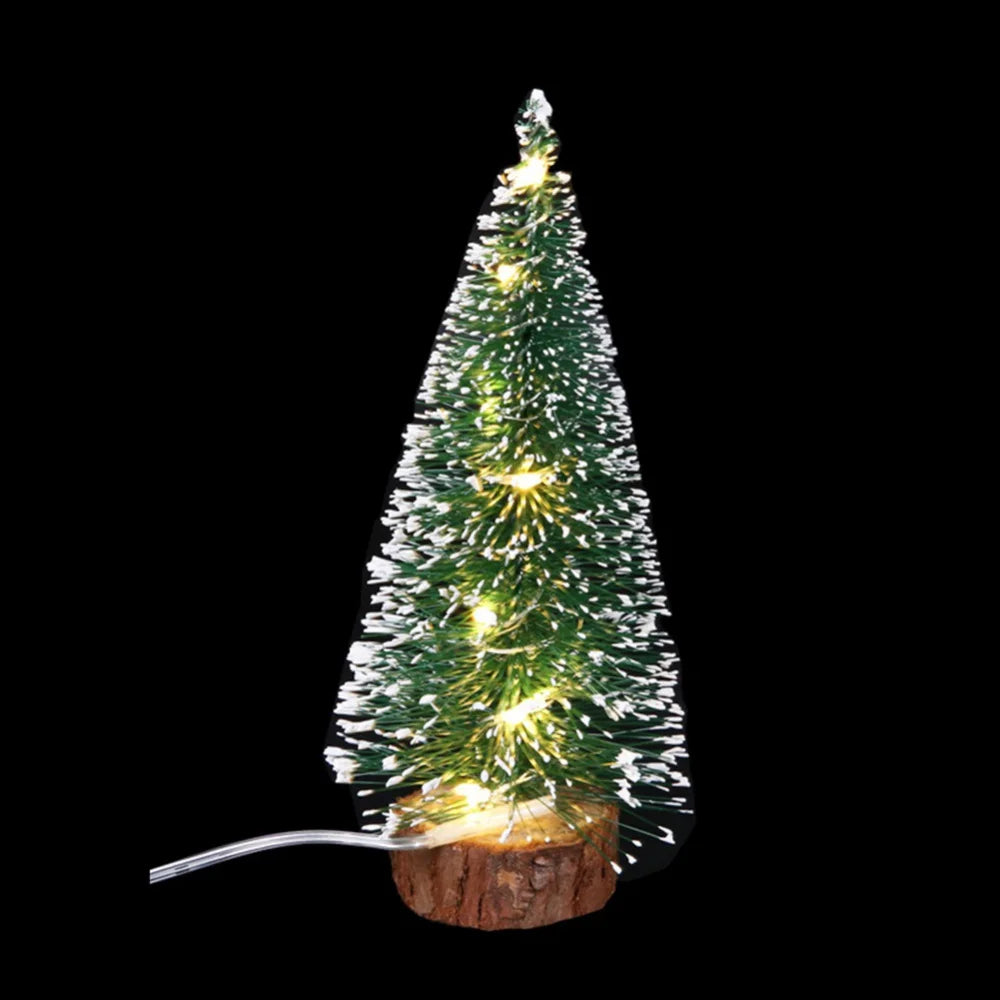 Christmas Green Cedar LED Lights Pine