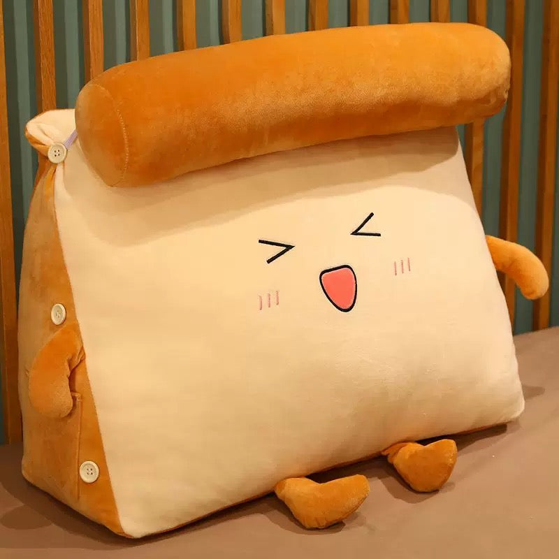 Toasty bed pillow