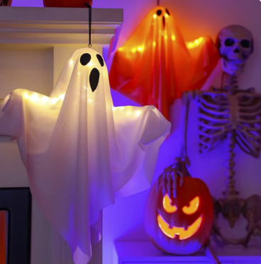 Halloween LED Glow Ghost Lights