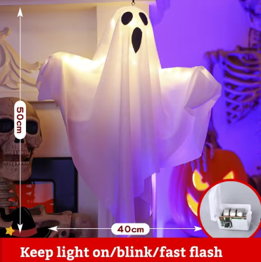 Halloween LED Glow Ghost Lights